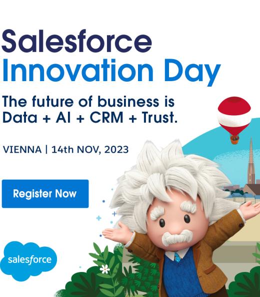 BLINKER @Salesforce Innovation Day in Wien 2023